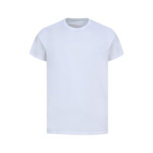 Sleek Stash Men's Plain White T-Shirt For Perfect Fit and Comfort